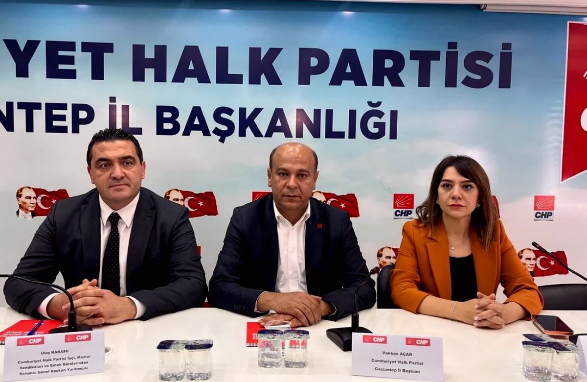 Gaziantep Sözler Tutulmadı: CHP Tepkisi