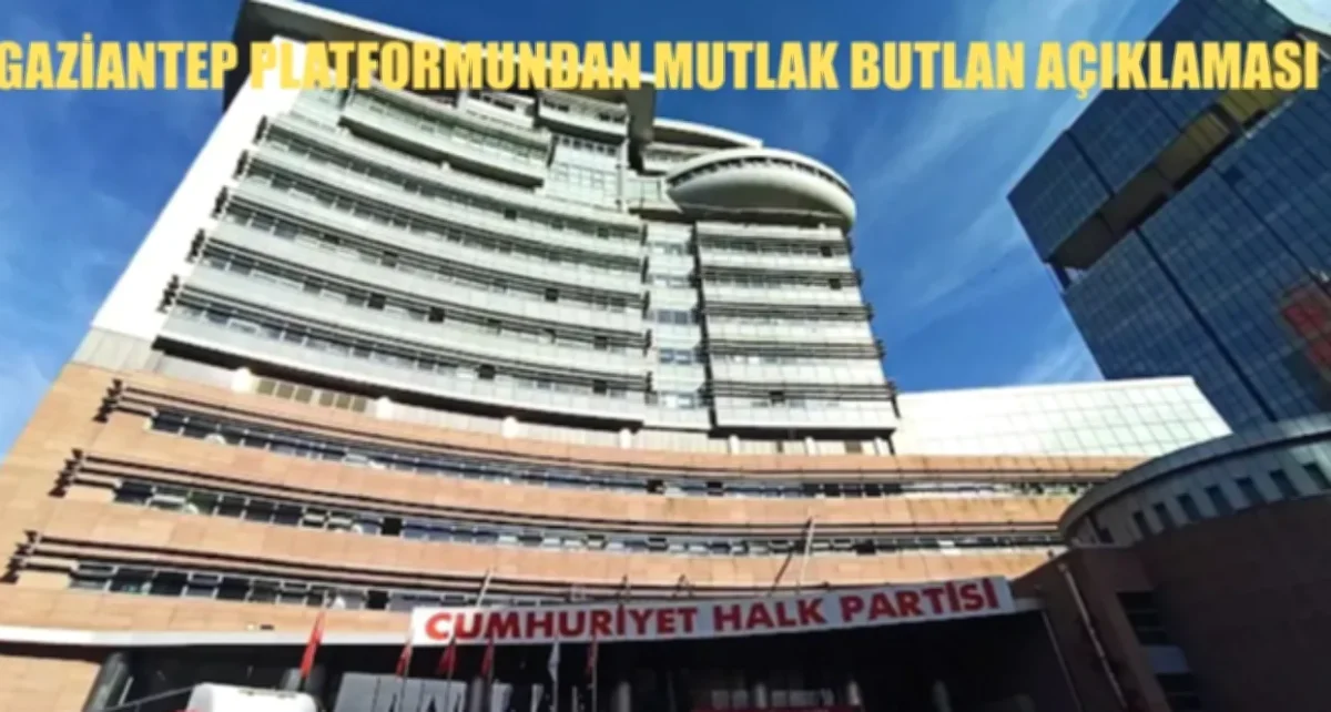 Gaziantep STK'lardan Hukuk Vurgusu