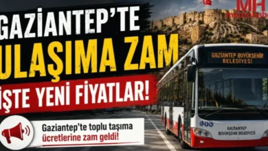Gaziantep ulaşım zammı - Gaziantep Ulaşım Zammı: Kartlı Binişler Ne Kadar?