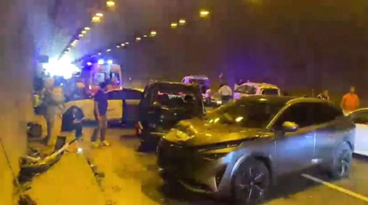 Gaziantep Yolu Zincirleme Kazası Yaralılar Var
