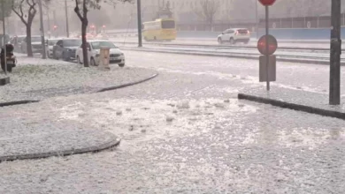 ani dolu - Gaziantep'te Ani Dolu, Panik Yarattı!