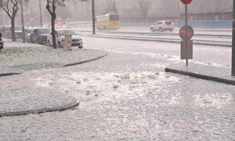 ani dolu - Gaziantep'te Ani Dolu, Panik Yarattı!