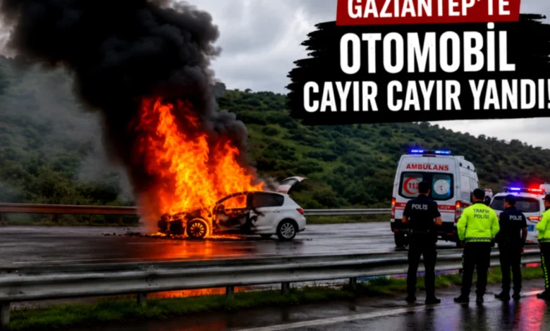Gaziantep araç alev - Gaziantep'te Araç Alev Alev: Mucize Kurtuluş Var mı?