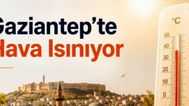 bahar sıcaklıkları - Gaziantep'te Bahar Coşkusu Başlıyor
