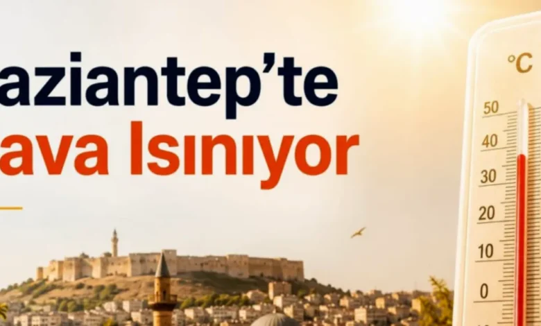 bahar sıcaklıkları - Gaziantep'te Bahar Coşkusu Başlıyor