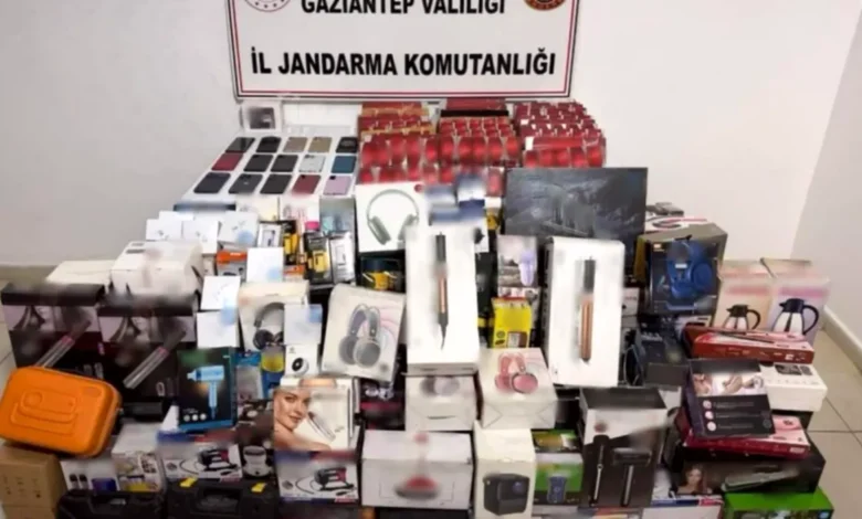 kaçak ürün operasyonu - Gaziantep'te Büyük Kaçak Ürün Operasyonu