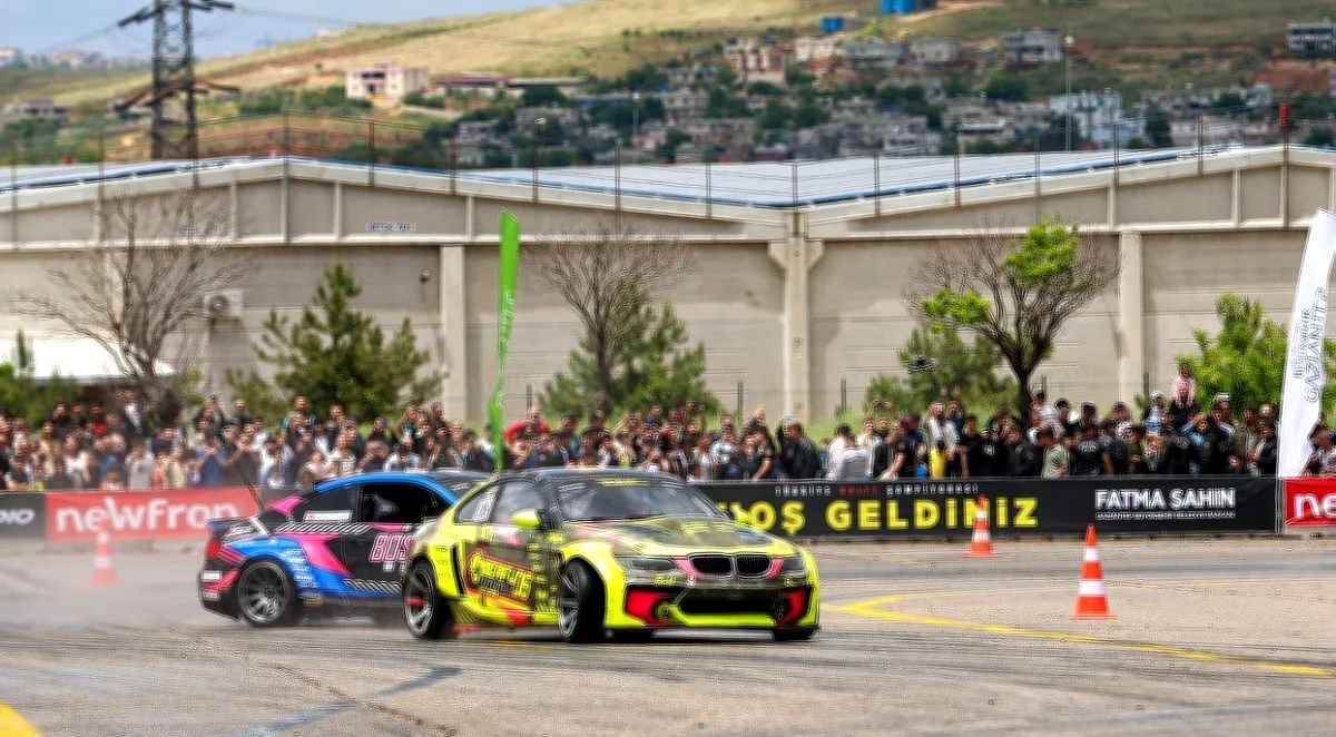 Gaziantep'te Drift Şöleni: 'Spor Şehri' İddiası Soru İşar...