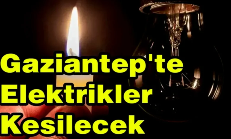 Gaziantep elektrik kesintileri - Gaziantep'te Elektrik Kesintileri: Detaylı Analiz
