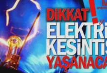 elektrik kesintisi - Gaziantep'te Elektrik Kesintisi: Hazırlıklı Olun