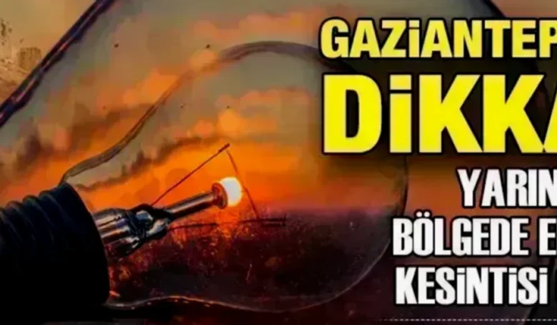 Gaziantep elektrik kesintisi - Gaziantep'te Elektrik Kesintisi Paniği