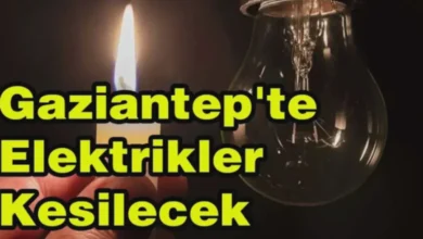 Gaziantep elektrik kesintisi - Gaziantep'te Elektrik Kesintisi: Şebeke İyileştiriliyor
