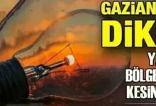 Gaziantep enerji kesintisi - Gaziantep'te Enerji Kesintisi: İlçe Halkı Hazırlıklı Olsun