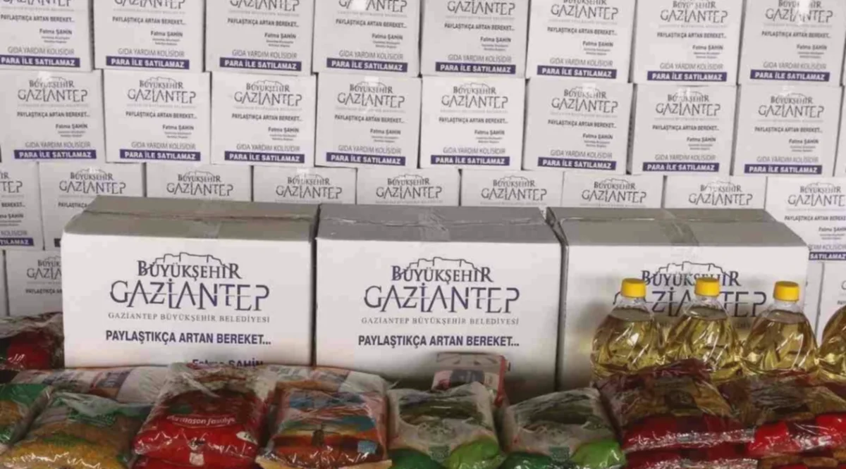 Gaziantep'te Gıda Yardımı: İhtiyaç Sahipleri Unutulmuyor