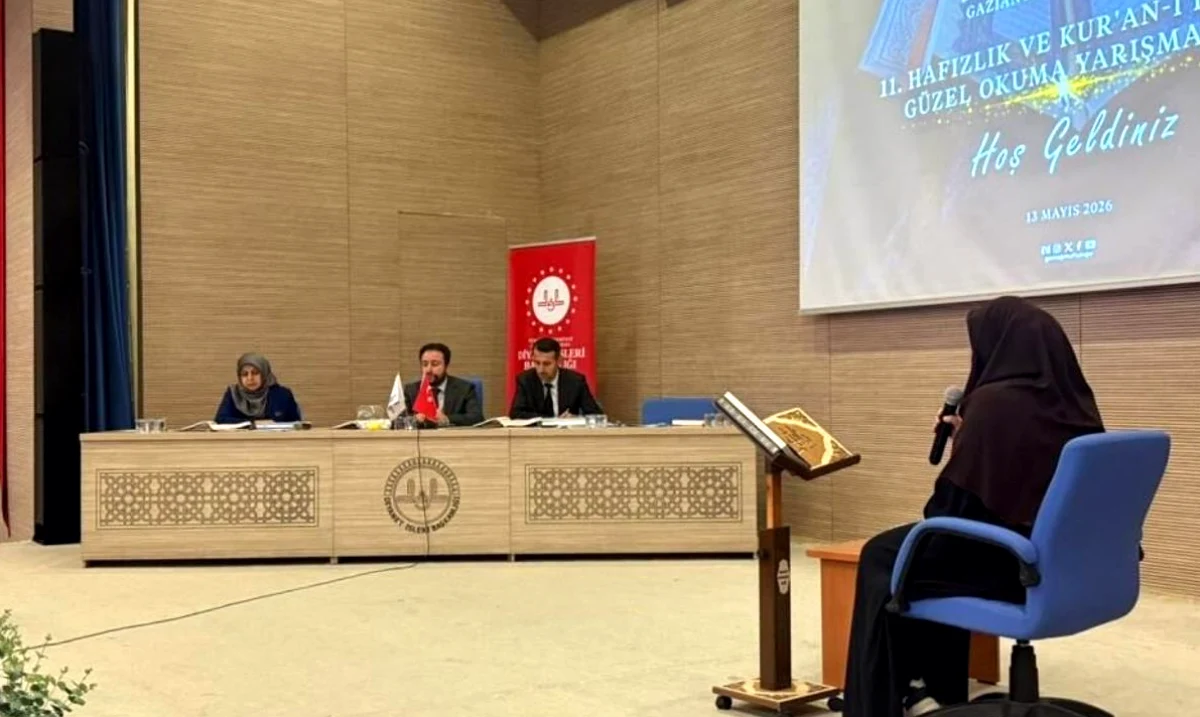 Gaziantep'te Hafızlık Birincileri Belli Oldu