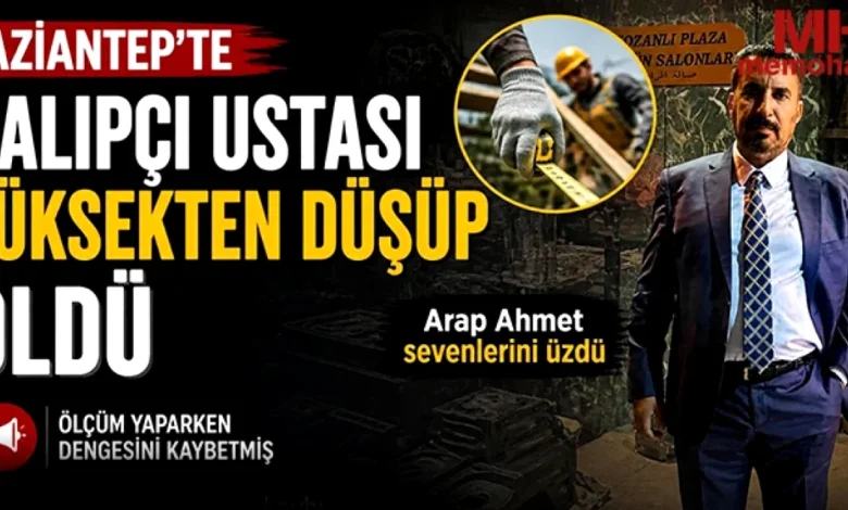 kalıpçı ustası - Gaziantep'te Kalıpçı Ustasının Acı Sonu