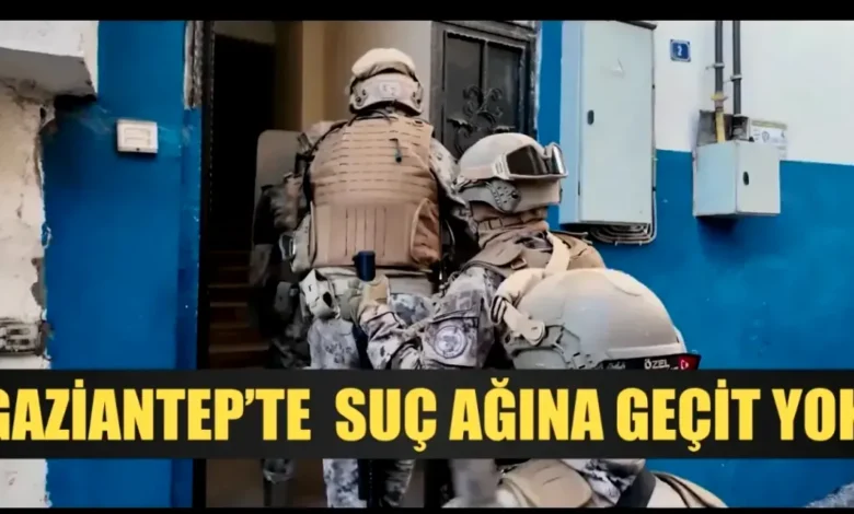 organize suç örgütü - Gaziantep'te Organize Suça Ağ Darbe