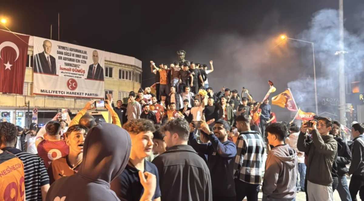 Gaziantep'te Şampiyonluk Kutlaması