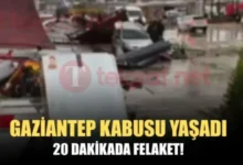 rekor yağış - Gaziantep'te Şiddetli Sağanak: Rekor Yağış!