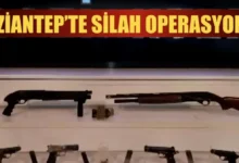 Gaziantep silah operasyonu - Gaziantep'te Silah Operasyonu: 4 Tabanca Ele Geçirildi