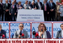 Konukoğlu Taziye Evi - Konukoğlu Taziye Evi'nin Temeli Atıldı