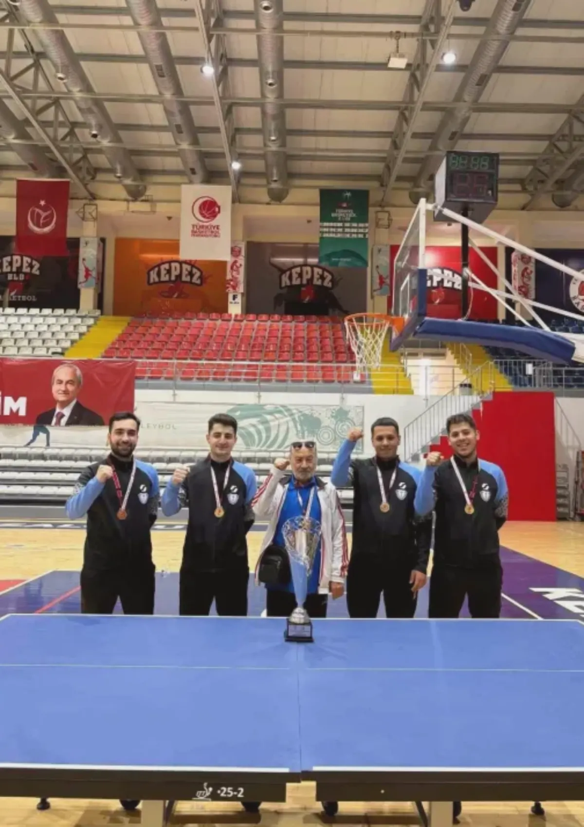 Masa Tenisinde Gaziantep Zirvede