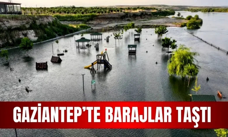 Mesire Alanı Sular Altında - Mesire Alanı Sular Altında: Gaziantep'te Tedbir