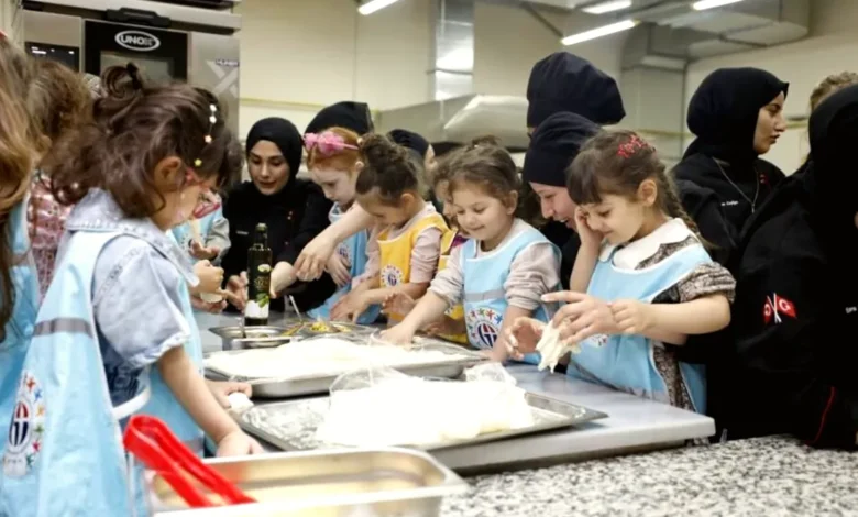 minik şefler mutfakta - Minik Şefler Gaziantep'te Mutfak Keşfinde