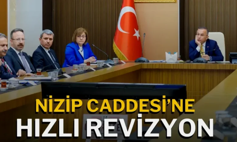 Nizip Caddesi dönüşüm - Nizip Caddesi Dönüşümünde Güvenlik Öncelikli