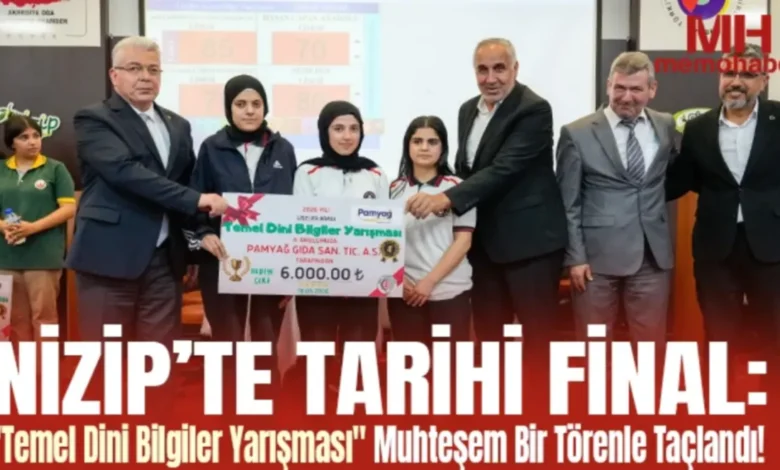dini bilgi yarışması - Nizip'te Dini Bilgi Yarışması Kazananları Belli Oldu