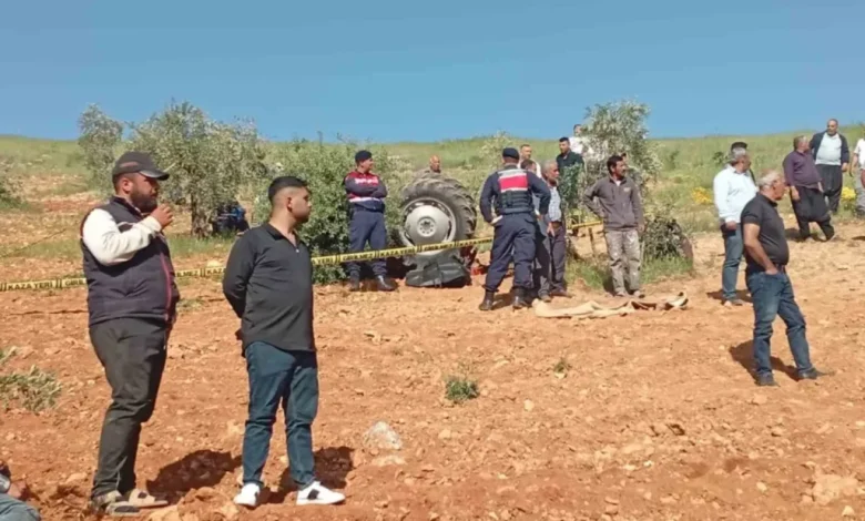 traktör kazası - Nizip'te Traktör Kazası: 1 Ölü