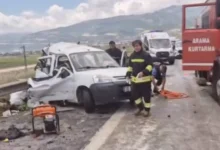 trafik kazası - Nurdağı'nda Trafik Kazası: 2 Can Kaybı
