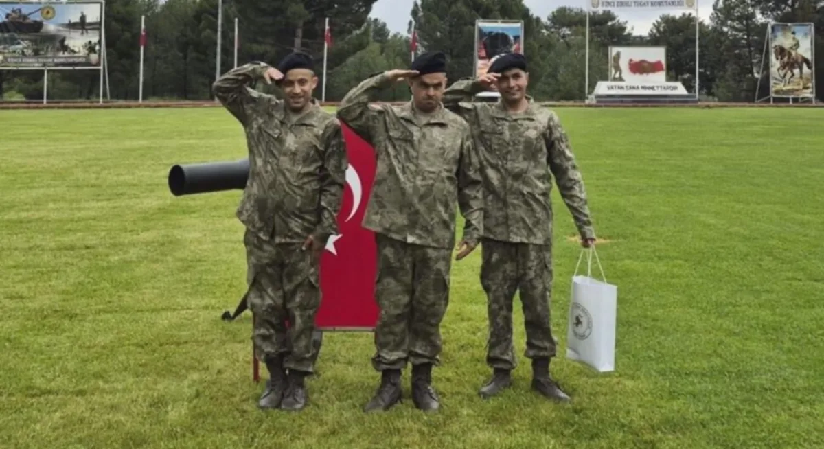 Özel Bireylerden Asker Yemin Etti