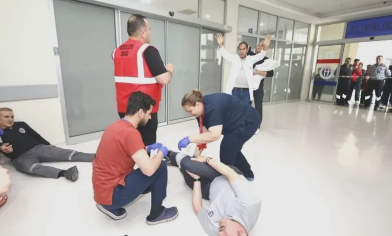 pembe kod tatbikatı - Pembe Kod Tatbikatı: Gaziantep Hastanesi Hazır