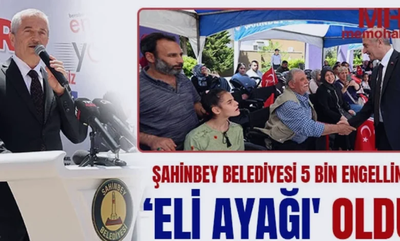 Şahinbey engelli destek - Şahinbey'den Engellilere Destek: 5 Bin Umut Dağıtıldı