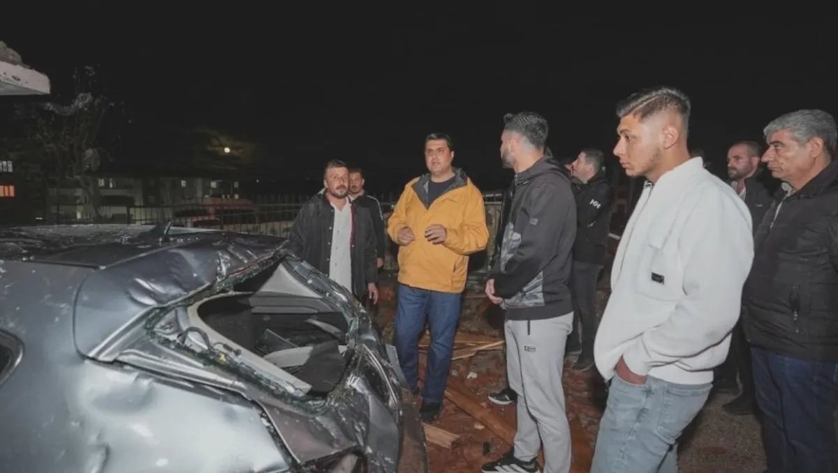 Şehitkamil Afet Desteği: Şehitkamil'de Süper Hücre - 20 B...