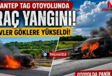 gizmel araç yangını - TAG Otoyolu'nda Gizemli Araç Yangını: Soru İşaretleri