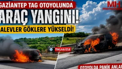 gizmel araç yangını - TAG Otoyolu'nda Gizemli Araç Yangını: Soru İşaretleri