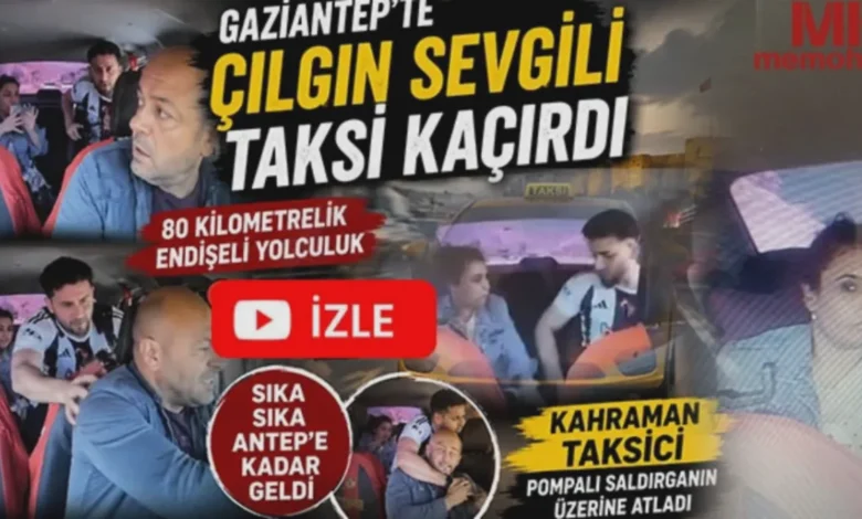 Taksi kaçıran aşk - Taksi Kaçıran Çılgın Aşk: 80 Km Sürdü