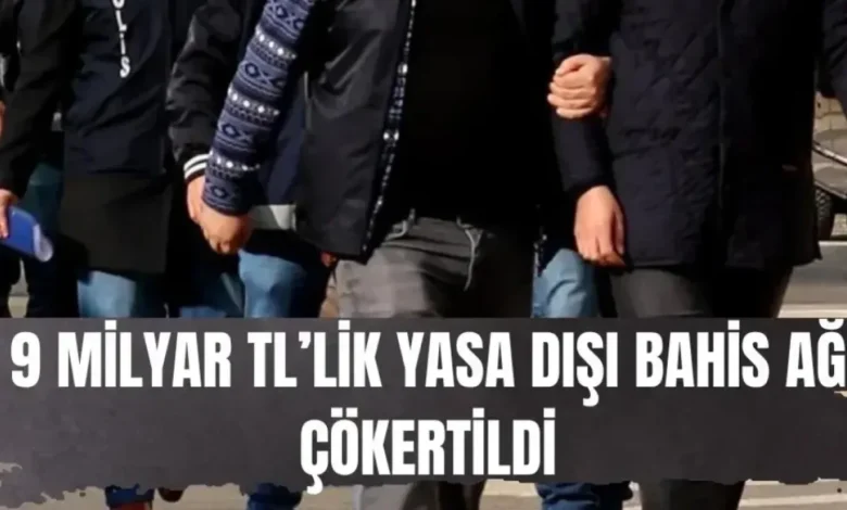 Yasa Dışı Bahis - Yasa Dışı Bahis: Gaziantep'te 9 Milyar TL'lik Operasyon
