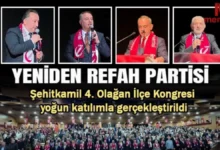 YRP Şehitkamil Kongresi - YRP Şehitkamil'de Yeni Dönem: Koyuncu Başkan