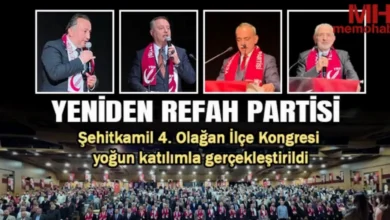 YRP Şehitkamil Kongresi - YRP Şehitkamil'de Yeni Dönem: Koyuncu Başkan