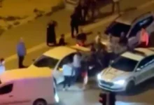 trafik kavgası - Akkent'te Trafik Tartışması Büyüdü: 6 Gözaltı