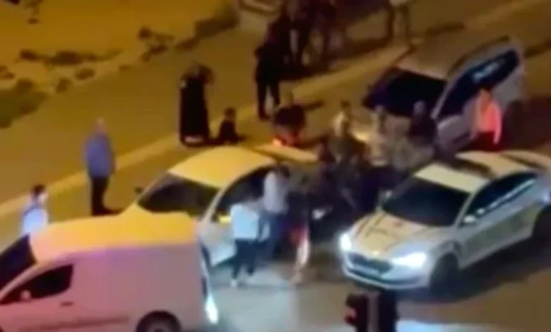 trafik kavgası - Akkent'te Trafik Tartışması Büyüdü: 6 Gözaltı