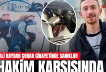 Ali Haydar Cinayeti - Ali Haydar Cinayeti Davası: Sanıklar Hakim Karşısında