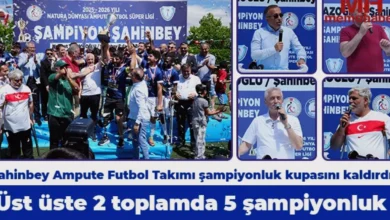 Şahinbey Ampute Şampiyon - Ampute Futbolda Şahinbey Zirvede!
