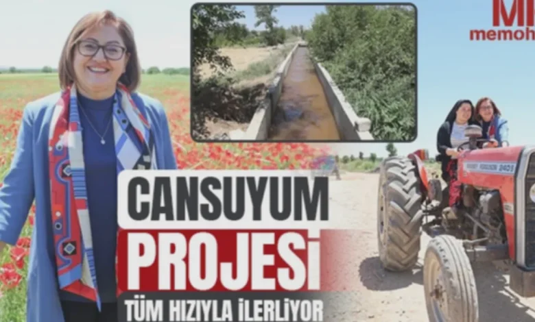 Cansuyum Projesi - Cansuyum: Gaziantep Ovaları Suya Kavuşuyor