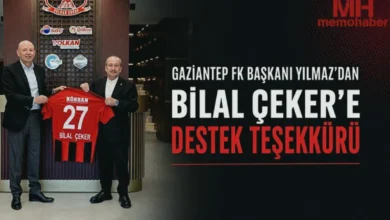 Gaziantep FK destek - Çeker'den Gaziantep FK'ya Tam Destek