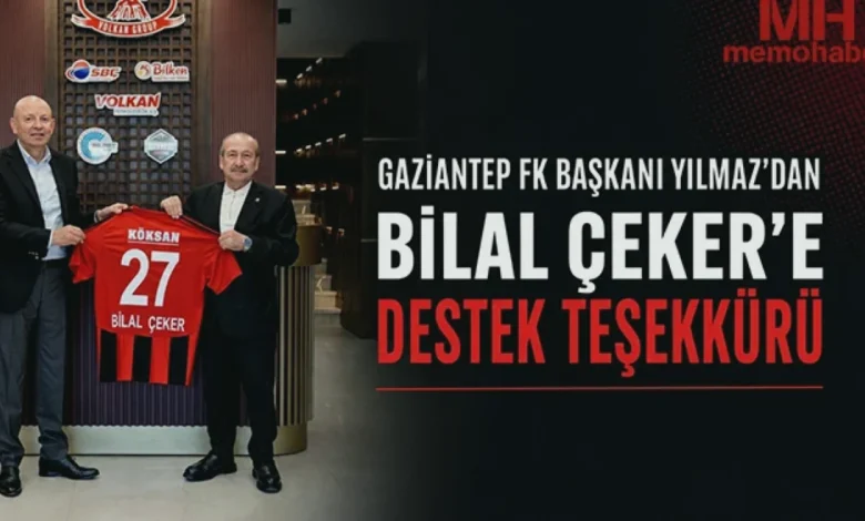 Gaziantep FK destek - Çeker'den Gaziantep FK'ya Tam Destek