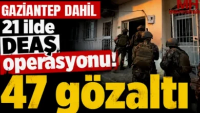 DEAŞ operasyonu Gaziantep - Deaş Operasyonu Gaziantep: Gaziantep'te FETÖcülerle Savaş...