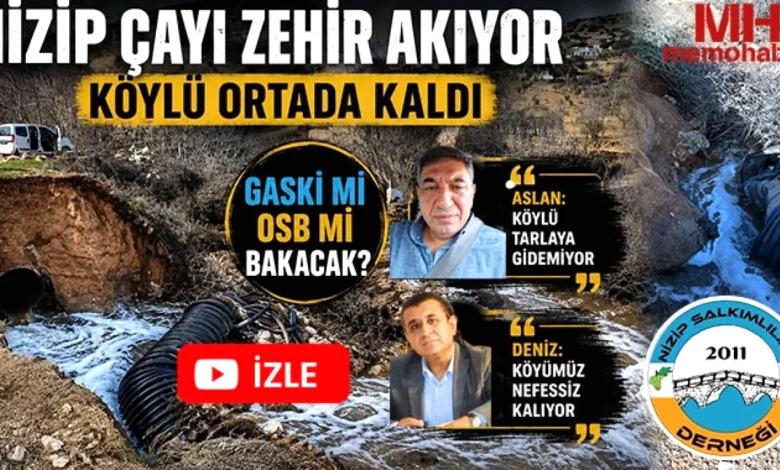 Gaziantep Zehir Akıyor - Gaziantep Çayı Zehir Akıyor: Köylü Çaresiz